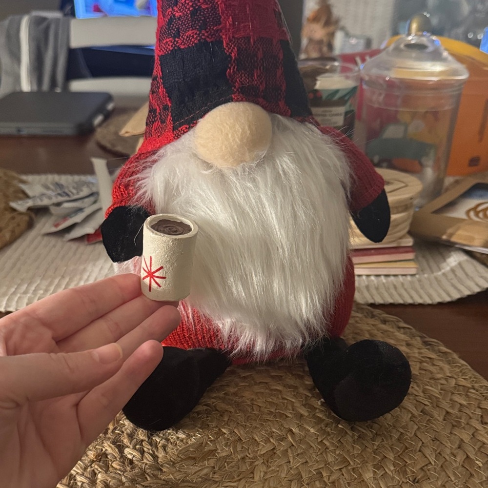 Red/Black Holiday Gnome